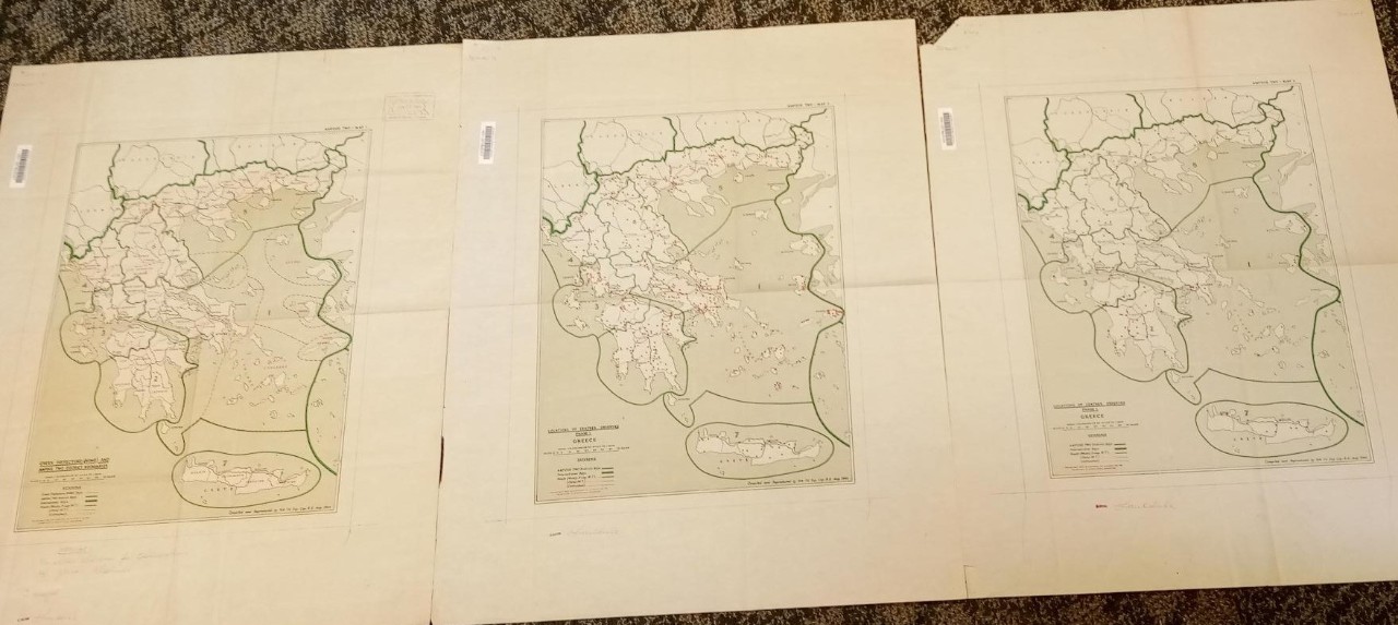 Three AMFOGE (Greek) maps