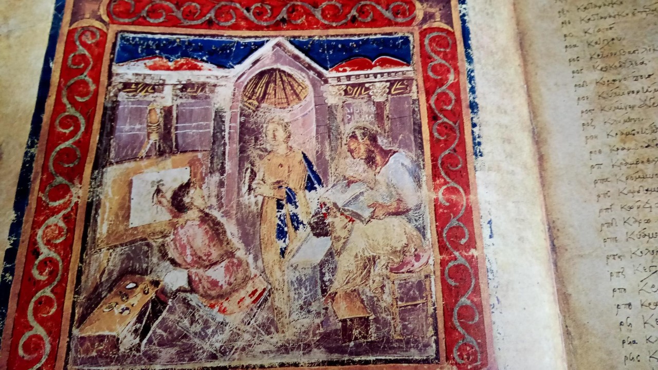 In Dioscurides a personification of Knowledge and a mandrake