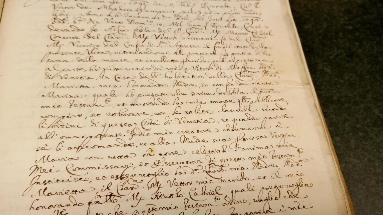 Venetian manuscript 2